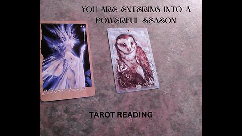 YOU ARE ENTERING A POWERFUL SEASON, PREPARE WISELY,