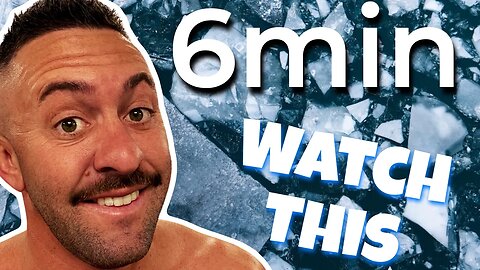 6 Minute COLD PLUNGE - Let’s Do This Together