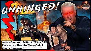 James Cameron ATTACKS FANS! Aliens 4K is a MESS and He Doesn't Care!