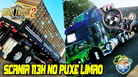 🟠EURO TRUCK SIMULATOR 2 VIAJANDO DE 113H NO PUXE DO LIMAO