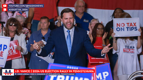 🇺🇸 JD Vance takes questions from the press at rally in Philadelphia, Pennsylvania (Subtitles) [CC]