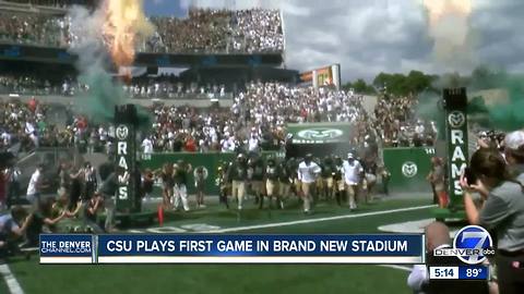 CSU opens new stadium by beating Oregon State 58-27