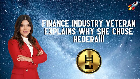 Finance Industry Veteran Explains Why She Chose Hedera!!!