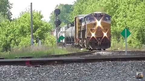 CSX Trains from Greenwich, Ohio May 18, 2024 Part 3