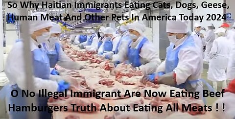 O No Illegal Immigrant Are Now Eating Beef Hamburgers Truth About Eating All Meats