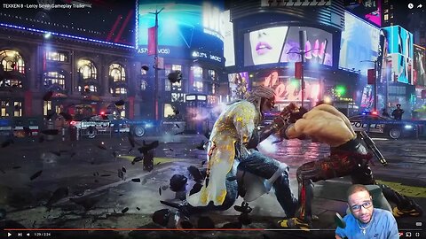 "Grandmaster of Drip? Unveiled: Tekken's NEW Trailer" Tekken 8 Leroy Bandai Namco Seemlytuber React