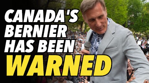 Canada's Bernier warned not to campaign. Faces $100,000 fine & more jail time