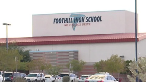 Increased security at Foothill High School after threat found on park table