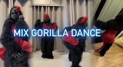 Mix sexy Gorilla dance🦍🔗🔥