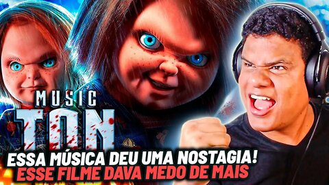 (ESSE DAVA MEDO!!) Brinquedo Assassino | Chucky | Papyrus Da Batata | React Anime Pro