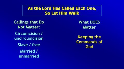 Video Bible Study: 1 Corinthians - #26