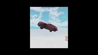 |MiniBeamNG/ Cars Snow Jump #04 BeamNG.Drive #Shorts