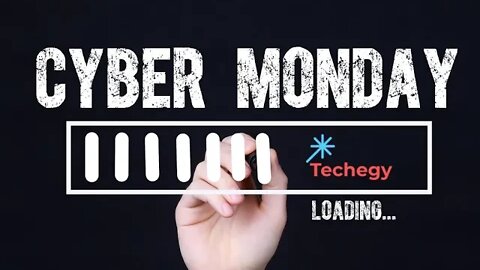 Techegy LIVE - Cyber Monday!