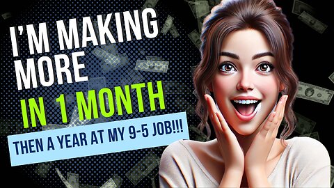 Learn To Make More In 1 Month Then A Whole Year At Your Job!