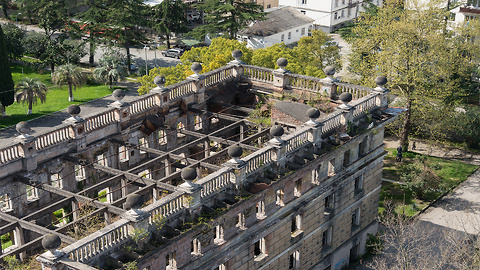 This Abandoned Building Serves As a Reminder of War