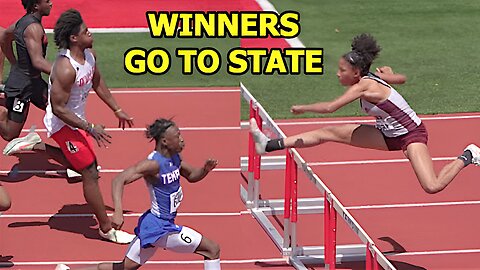 WINNERS GO TO STATE!! Regional Track Meet 3A-6A Highlights