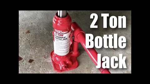 HyperTough 2 Ton Hydraulic Bottle Jack from Walmart Review