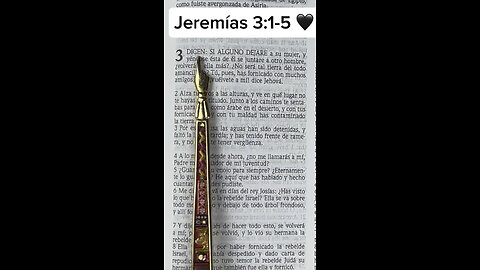 Lee la Biblia conmigo| Jeremías 3:1-5