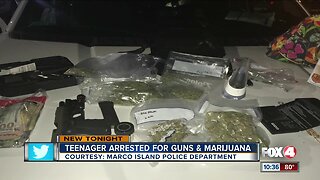 18-year-old arrested with drugs and guns in Marco Island