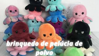 Brinquedo de pelúcia de polvo fofo para crianças