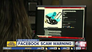 Florida mom shares warning about Facebook ad scam