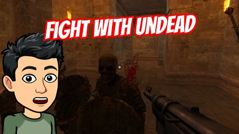 🟢Fight With Undead | Return to Castle Wolfenstein - Missions 2 Dark Secret - Part 2 Catacombs