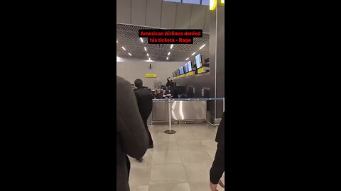 Chaos at the Airport as Haitian Man Goes on Rampage!