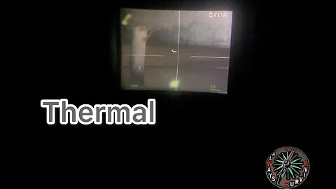 Flir Thermal Scope At Night