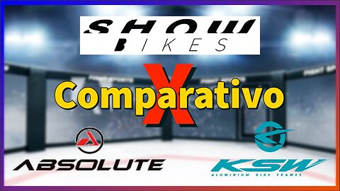 Comparativo de quadros Gravel #Absolute x #KSW x #Show! Qual é a diferença entre eles?