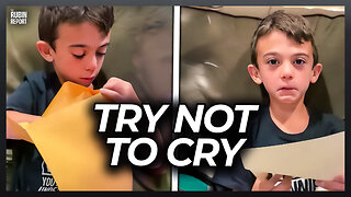 Try Not to Cry as Boy Receives Unexpected Gift