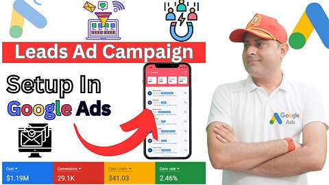 Google Ads Lead Generation Campaign Hindi | Lead Generation Google Ads 2024-25 | #leadgeneration