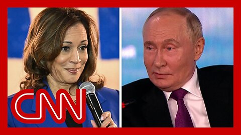 Hear what Putin says is ‘infectious’ about Kamala Harris