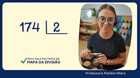 174 dividido por 2| Dividir 174 por 2 | 174/2 | 174:2 | 174÷2 | Aula de DIVISÃO EXATA PASSO A PASSO