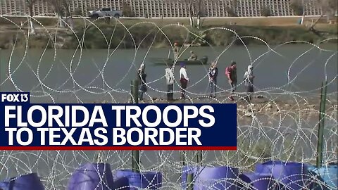 DeSantis deploys National, State Guard troops to Texas border amidst migrant surge