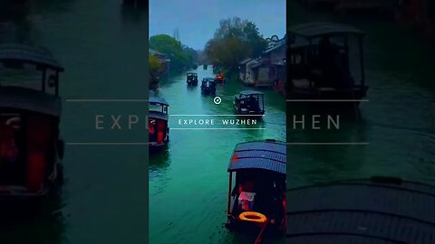 Travel to Wuzhen ♥️ #shorts #tiktok #Asmr #China #Shorts