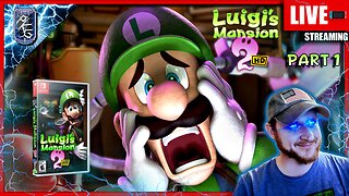 Part 1! | FIRST TIME! | Luigi's Mansion 2 HD | Switch/Ryujinx | !Subscribe & Follow!