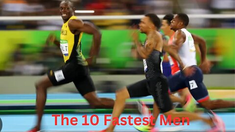 The Fastest Men Alive: You Won't Believe Who's #1! | The 10 Fastest Men in 100m History!