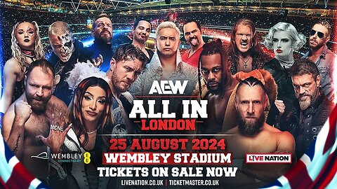 AEW All In Results 2024 25th August 2024