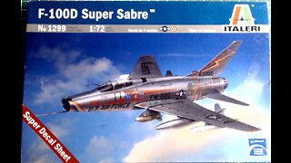 Episode:26 Kit Review Part Four Italeri 1/72 scale F-100D