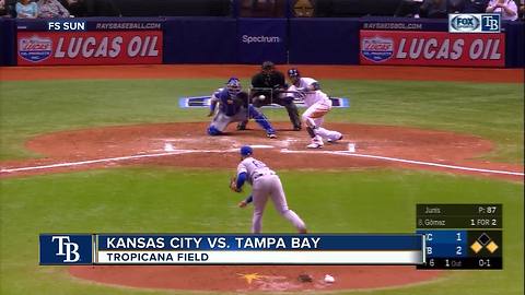 Tampa Bay Rays beat Kansas City Royals 6-3 for 4th straight win