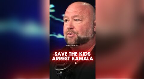 Alex Jones: Trump Must Pledge To Save The 325k Children & Arrest Kamala - 9/3/24