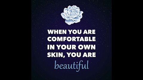 When You Are Comfortable In Your Own Skin [GMG Originals]