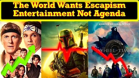 Cobra Kai Proves People Want Escapism Entertainment Not Agenda Driven Propaganda!