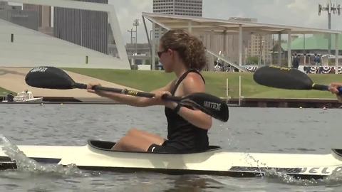 Teen kayakers travel to OKC to train for Olympic Gold