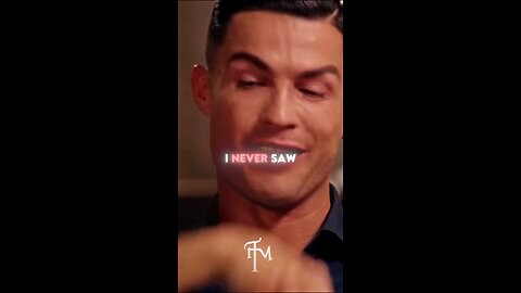 Ronaldo Cries talking about his Father 😭😥😢