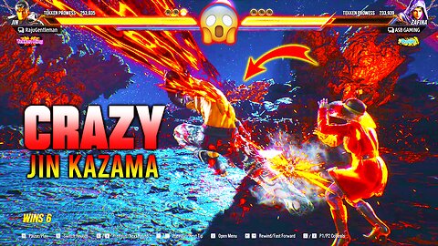 Zafina Facing the Most Crazy Jin Kazama in Tekken 8 Ranked!