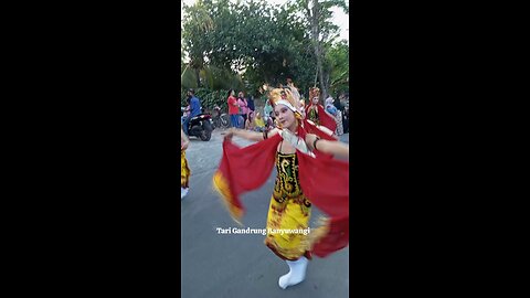 tari Gandrung Banyuwangi Jawa Timur Indonesia