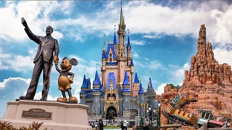 A Day at Disney's Magic Kingdom 🏰✨ All Rides & Experiences