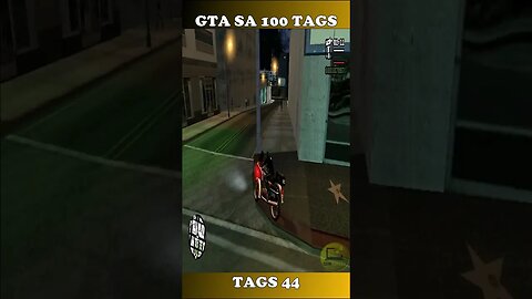 GTA SAN ANDREAS 100 TAGS TAG 44 #shorts #semedissaum #gta