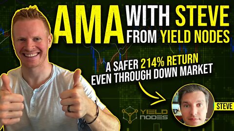 AMA With Stefan Hoermann from Yieldnodes. A consistent, safe (for defi) 214% APY project.